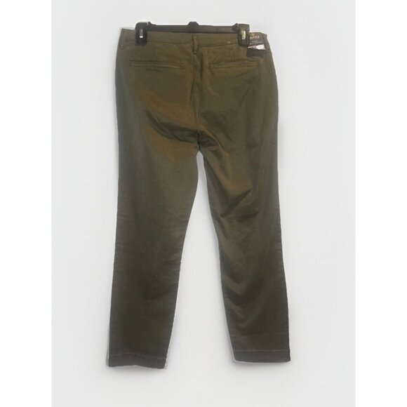 Nautica Women’s Green Tencel Ankle Trouser Pants Sz 4 NEW - Picture 5 of 16
